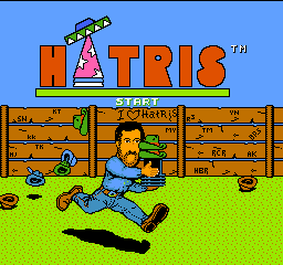 Hatris (Japan) Title Screen